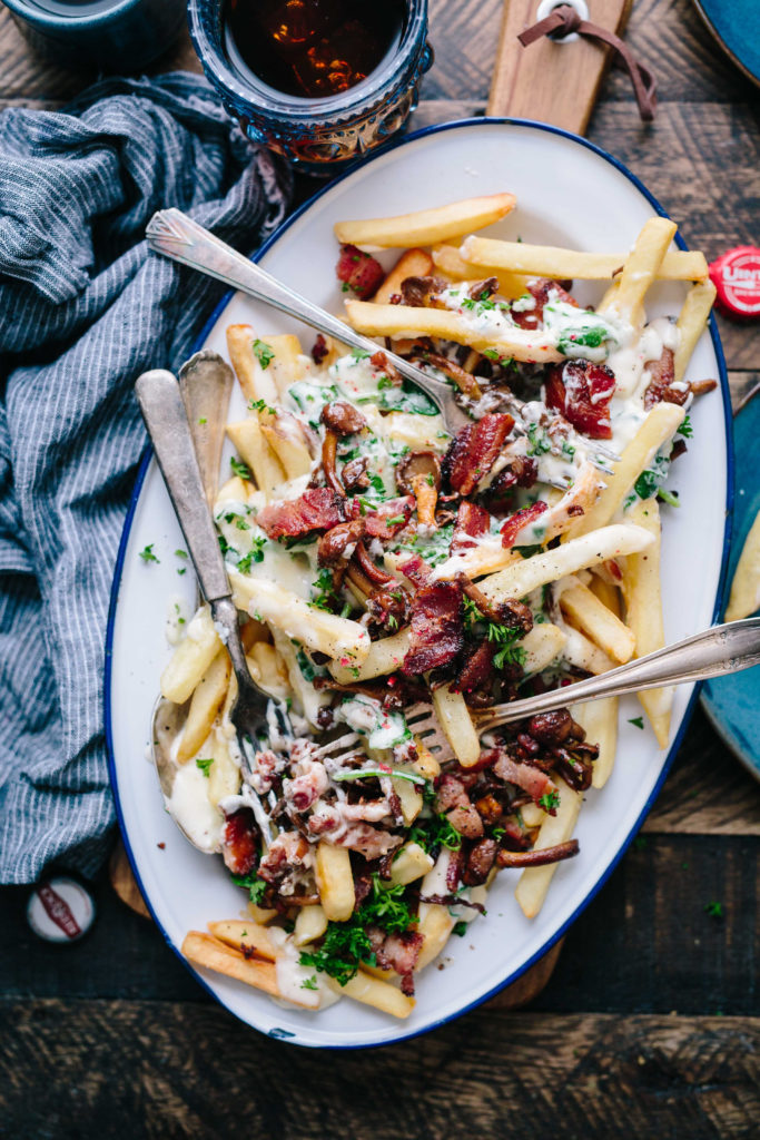 Bacon Fonduta Fries
