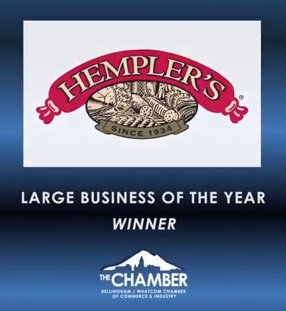 Hempler’s Named 2017 Large Business of the Year