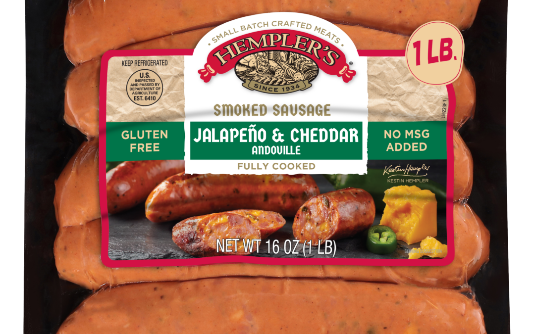 Andouille Smoked Sausage with Jalapeno & Cheese