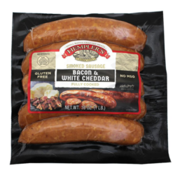 Bacon & White Cheddar Smoke Sausage