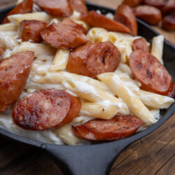 Mac n’ Cheese with Smoked Sausage