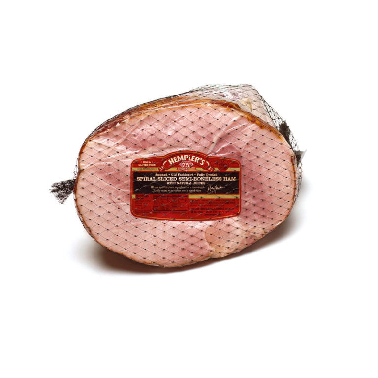 Gourmet Semi Boneless Spiral Half Ham Hempler's Foods