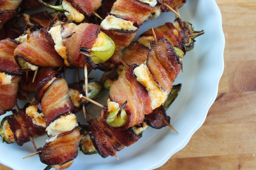 Bacon-Wrapped Cheesy Jalapeños + Green Peppers - Hempler's Foods