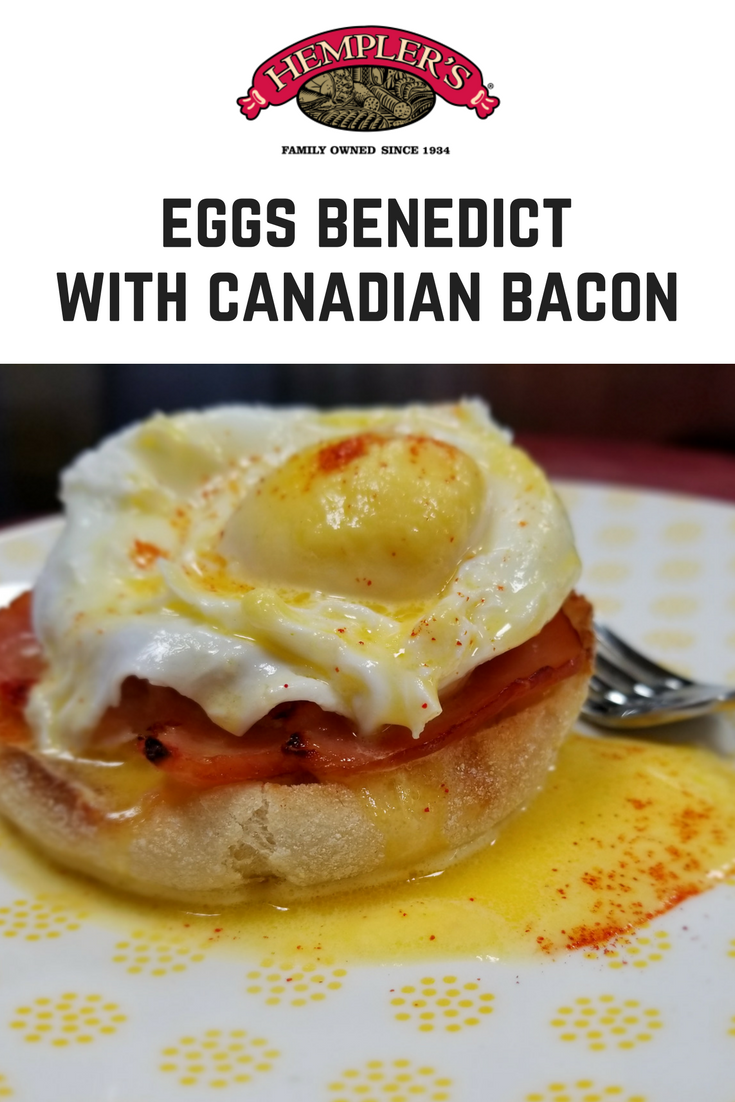 Eggs benedict with easy hollandaise. #eggsbenedict #breakfast
