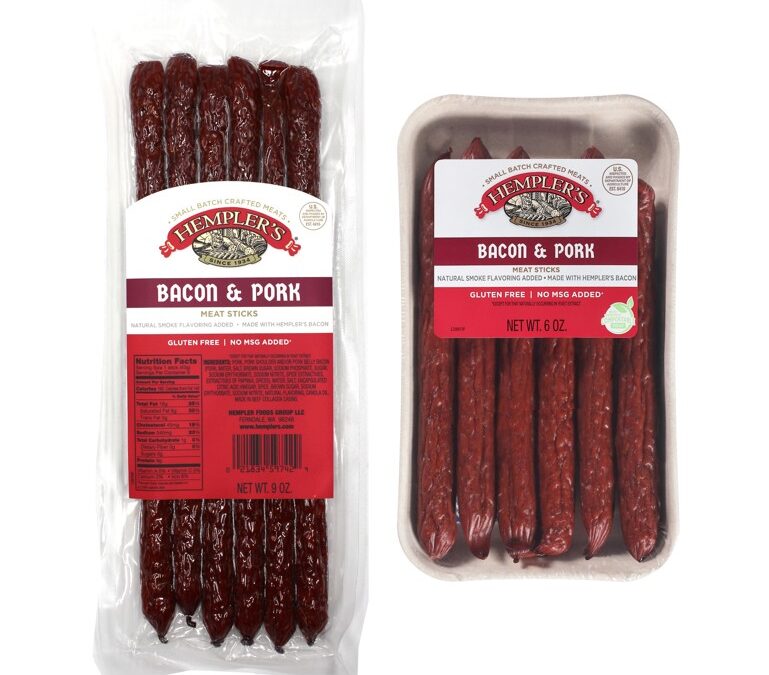 Bacon & Pork Meat Sticks 6oz-9oz