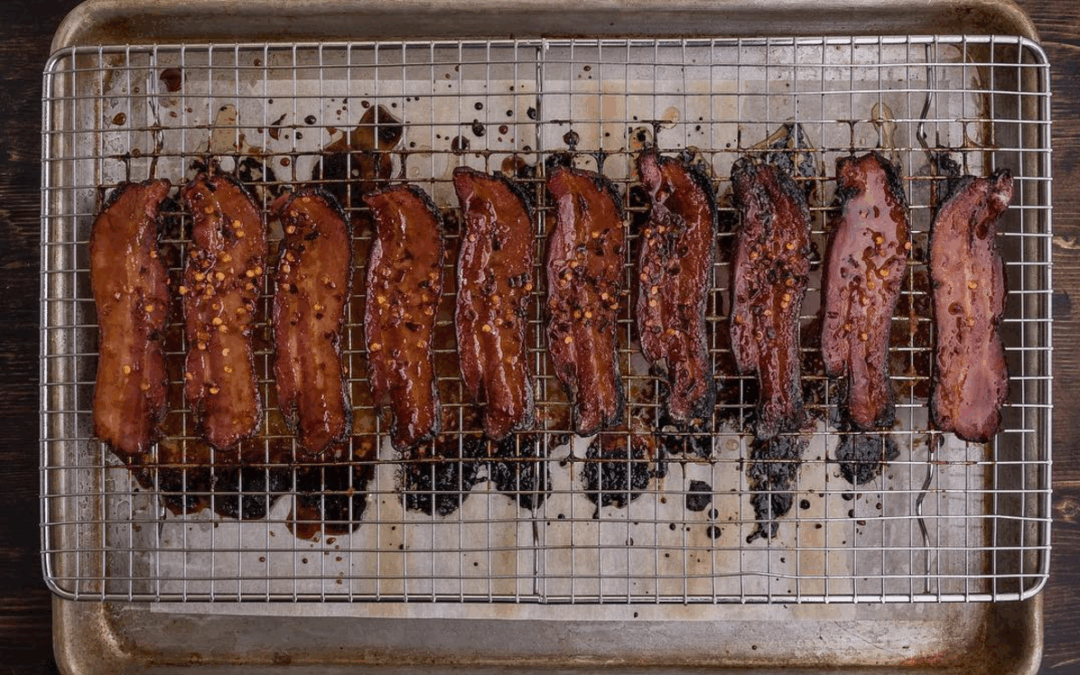 Candied bacon