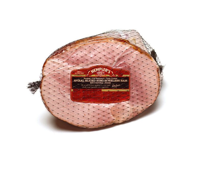 Gourmet Semi Boneless Spiral Half Ham