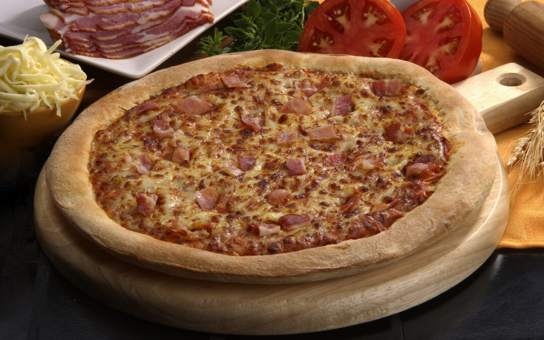 Bacon pizza