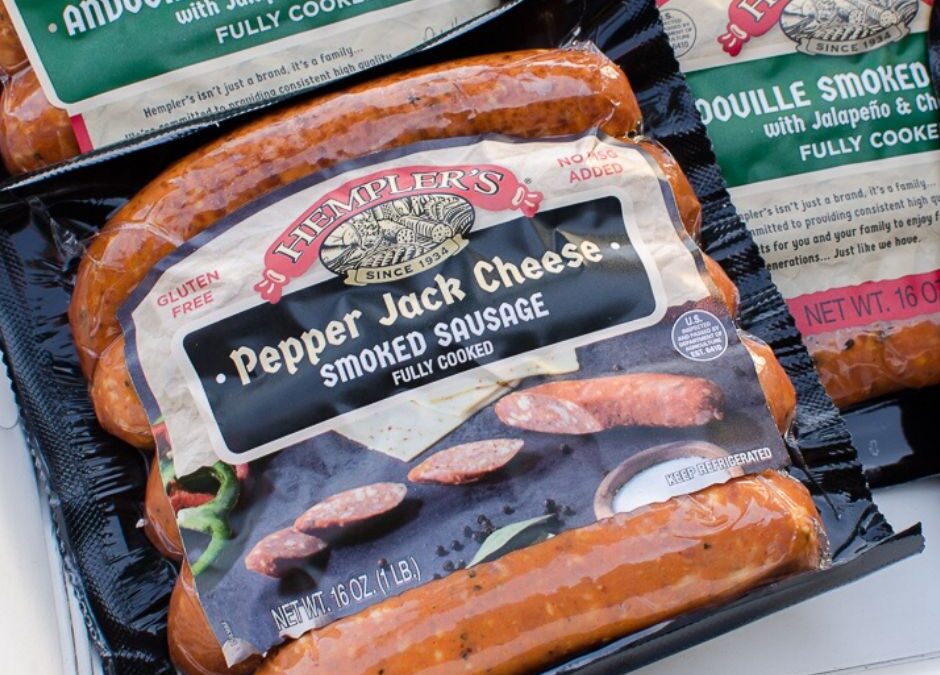 pepper jack cheese smoked sausage wr