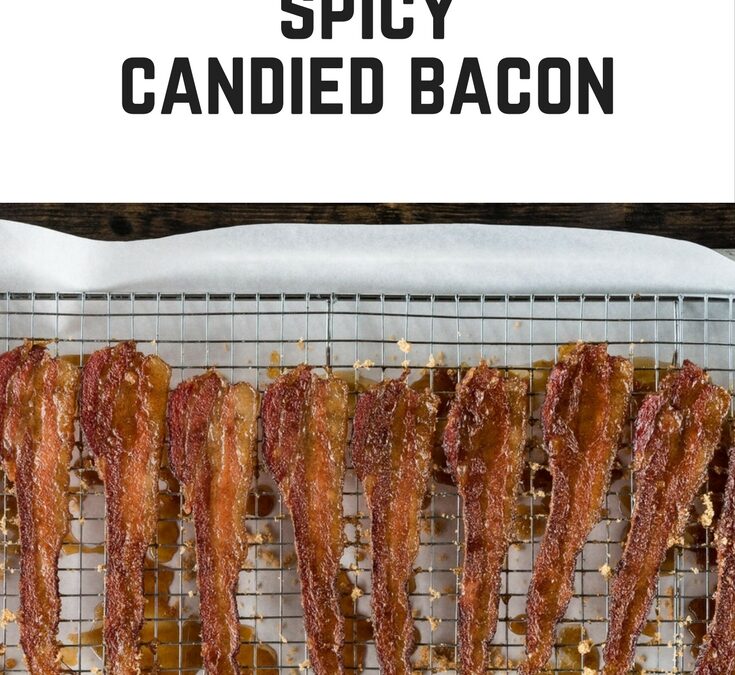 spicy candied bacon pin