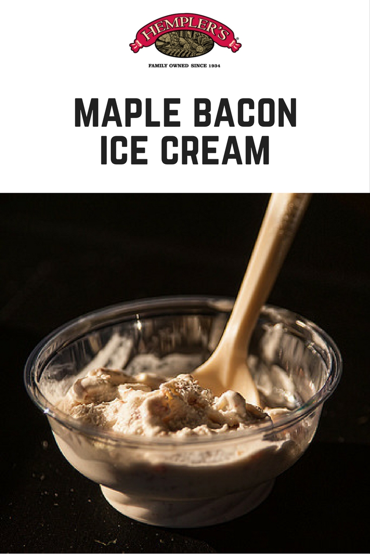 Maple Bacon Ice Cream Recipe #icecream #baconrecipe
