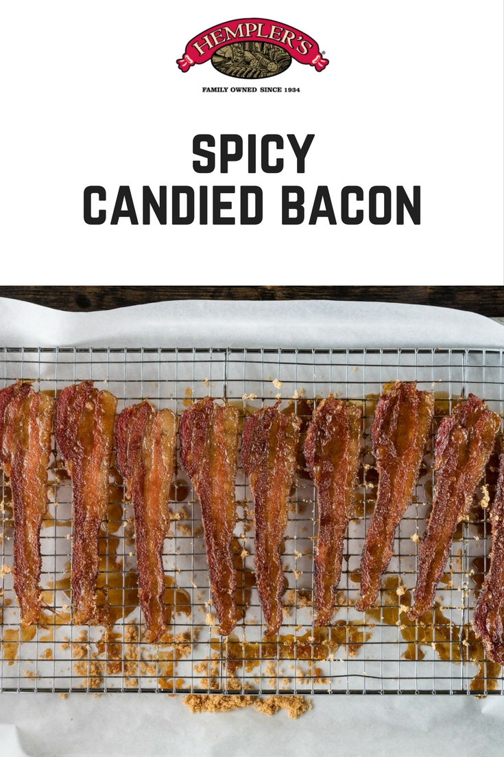Spicy Candied Bacon Recipe #baconrecipe